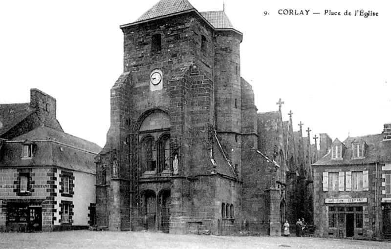 Eglise de Corlay (Bretagne).