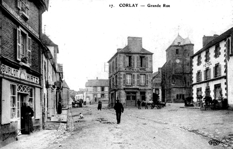 Ville de Corlay (Bretagne).
