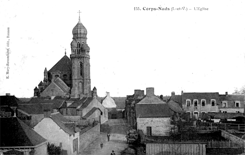Eglise de Corps-Nuds (Bretagne).