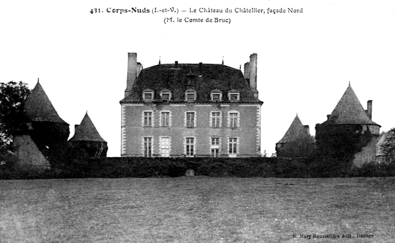 Chteau du Chtellier  Corps-Nuds (Bretagne).