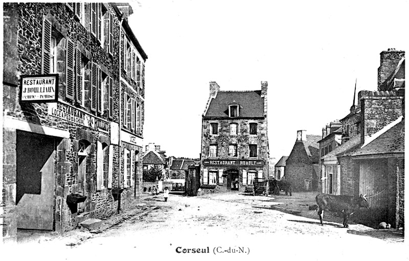 Ville de Corseul (Bretagne).