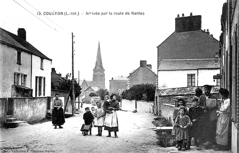 Ville de Couron (Bretagne).