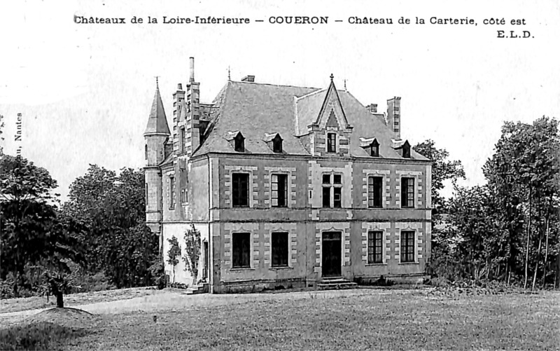 Chteau de la Carterie  Couron (Bretagne).