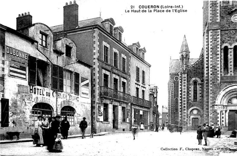 Ville de Couron (Bretagne).