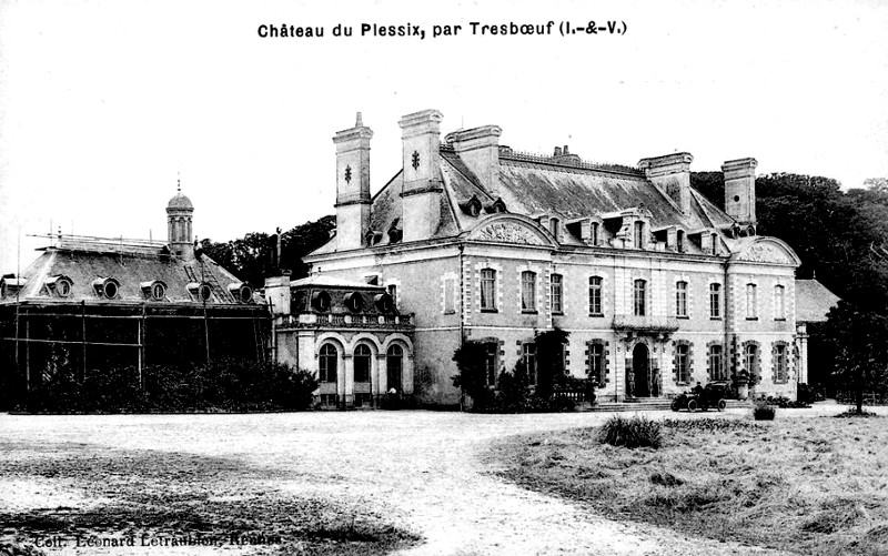 Chteau du Plessix  La Couyre (Bretagne).