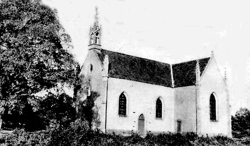 Chapelle du Plas-Kaer  Crach ou Crac'h (Bretagne).