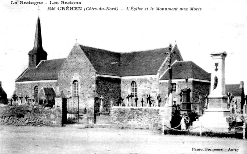 Eglise de Crhen (Bretagne).