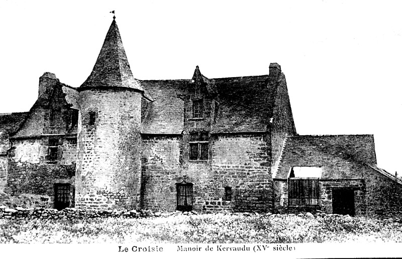 Manoir de Kervaudu au Croisic (anciennement en Bretagne).