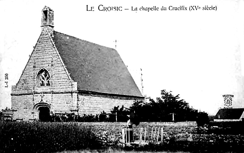 Chapelle du Crucifix au Croisic (anciennement en Bretagne).