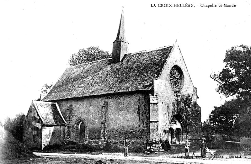 Chapelle Saint-Mand  La Croix-Hellan (Bretagne).