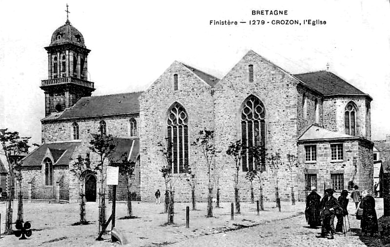 Eglise de Crozon (Bretagne).