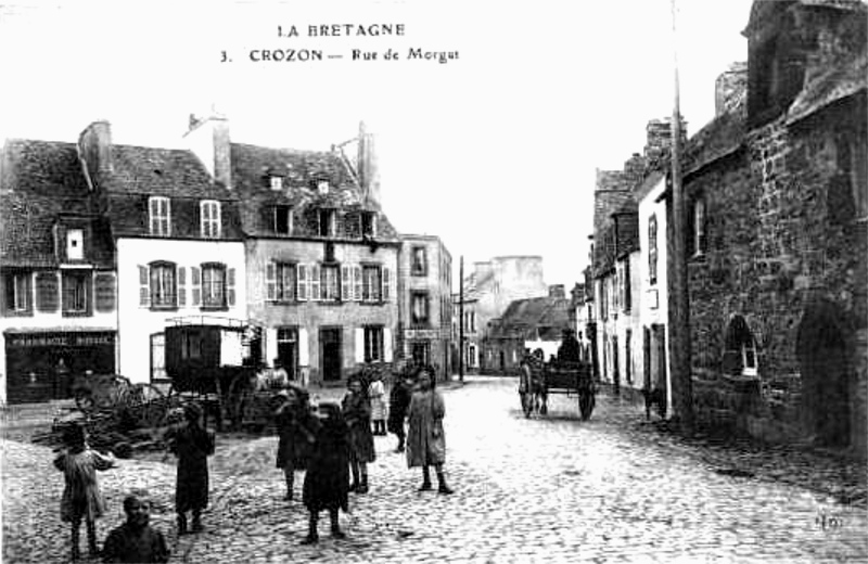 Ville de Crozon (Bretagne).