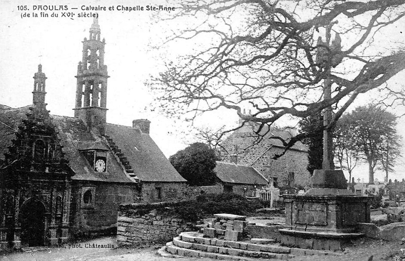 Chapelle de Daoulas (Bretagne).