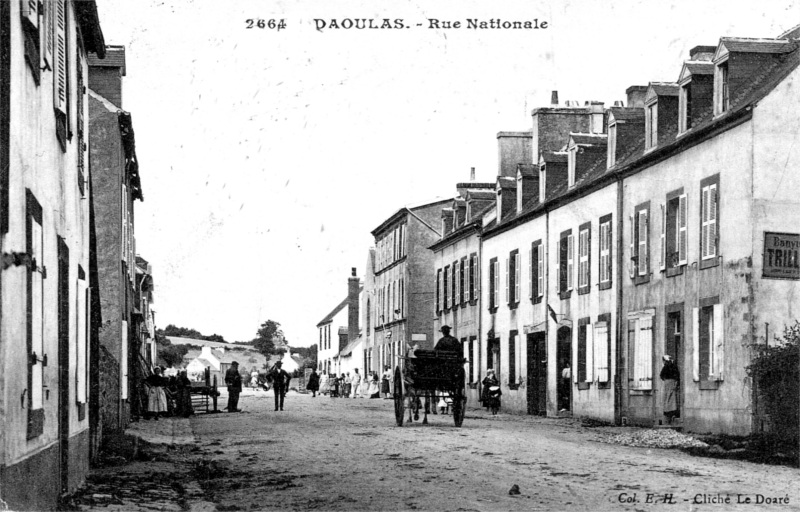Ville de Daoulas (Bretagne).