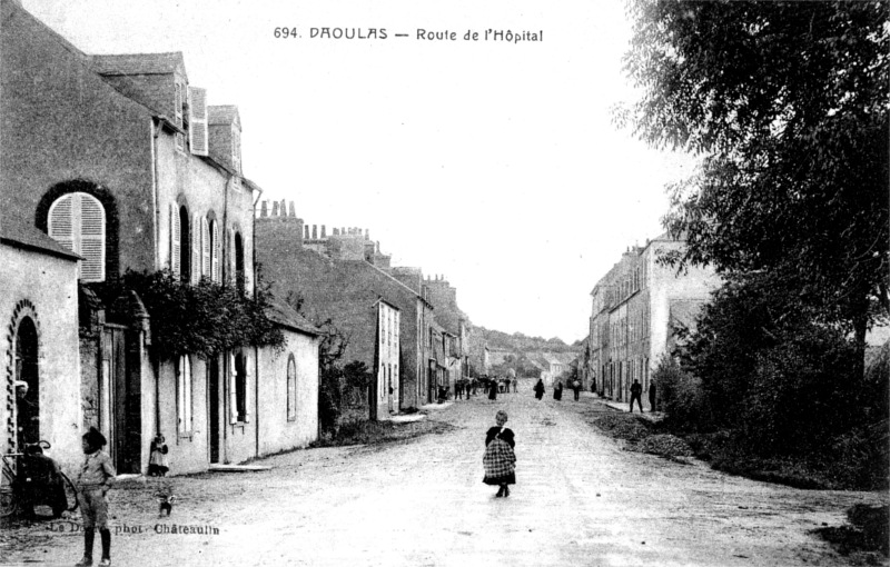 Ville de Daoulas (Bretagne).