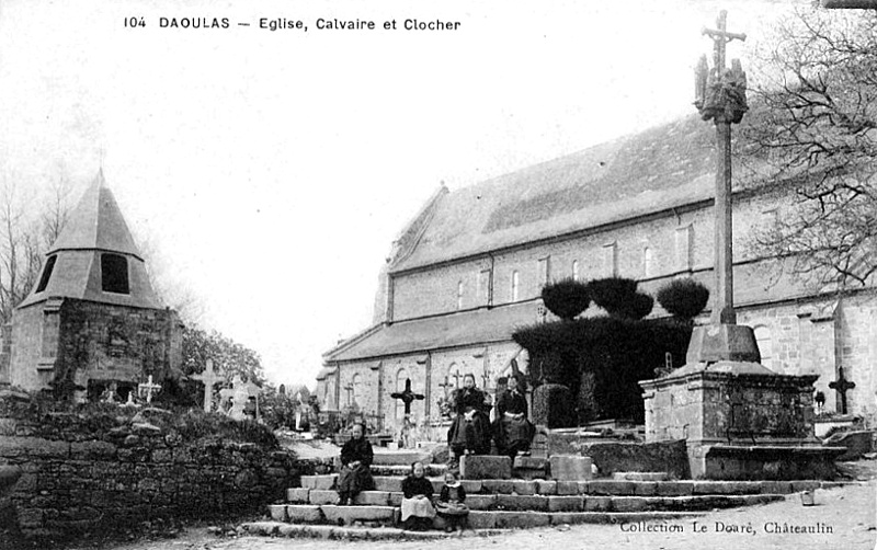 Eglise de Daoulas (Bretagne).