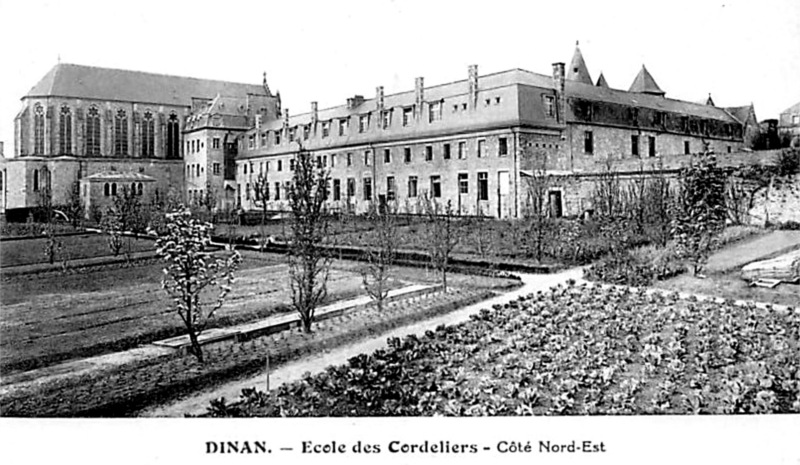 Le Couvent des Cordeliers  Dinan (Bretagne).