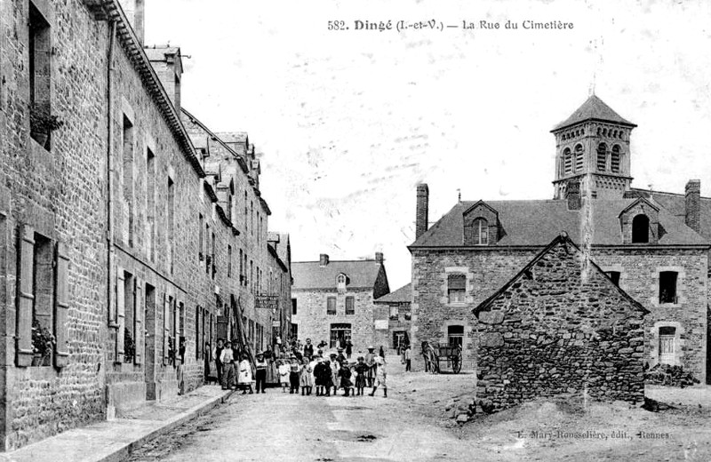 Ville de Ding (Bretagne).