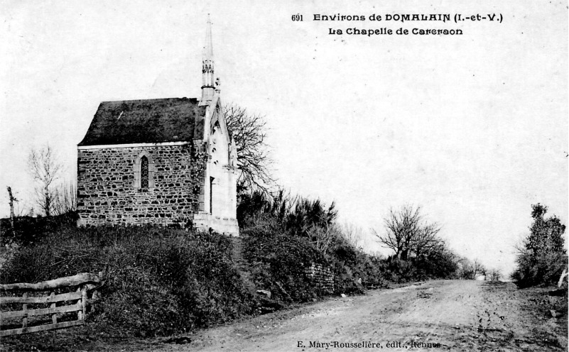 Chapelle de Carcraon  Domalain (Bretagne).