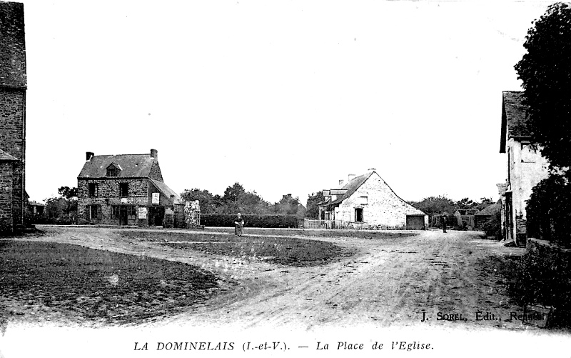 Ville de La Dominelais (Bretagne).