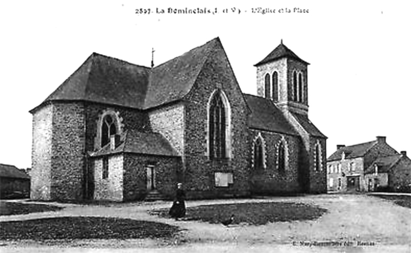 Eglise de La Dominelais (Bretagne).