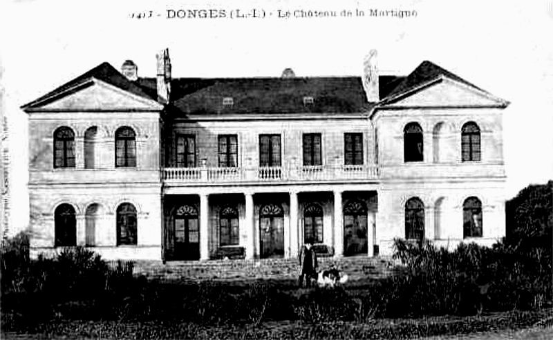 Chteau de Martign  Donges (anciennement en Bretagne).