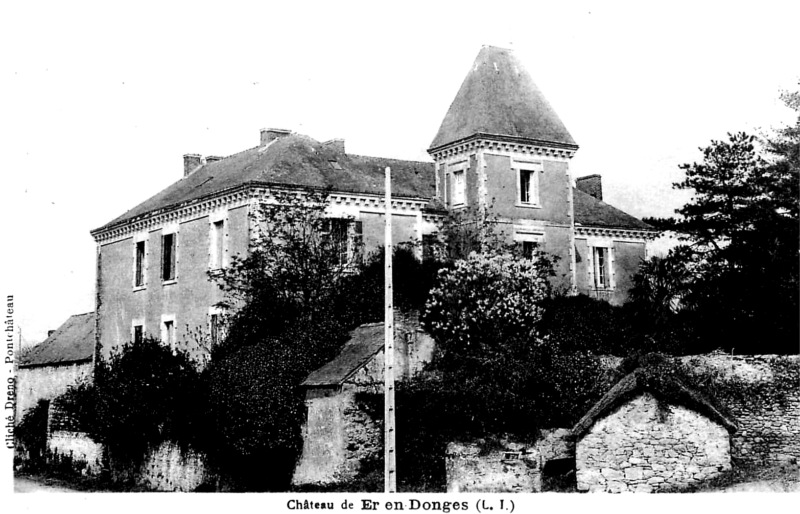 Chteau de Er  Donges (anciennement en Bretagne).