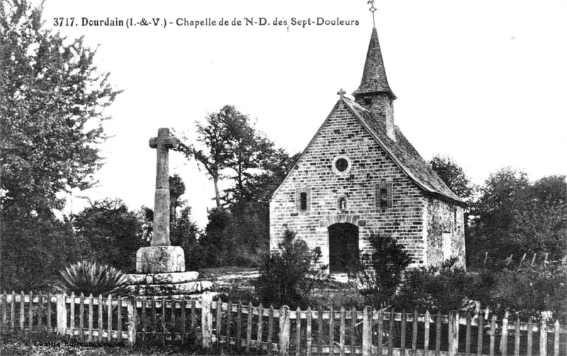 Chapelle Notre-Dame des Sept-Douleurs  Dourdain (Bretagne).