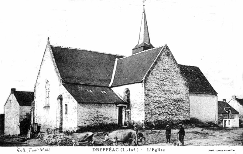 Eglise de Dreffac (anciennement en Bretagne).