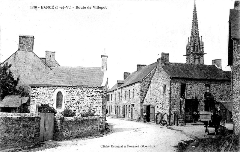 Ville d'Eanc (Bretagne).