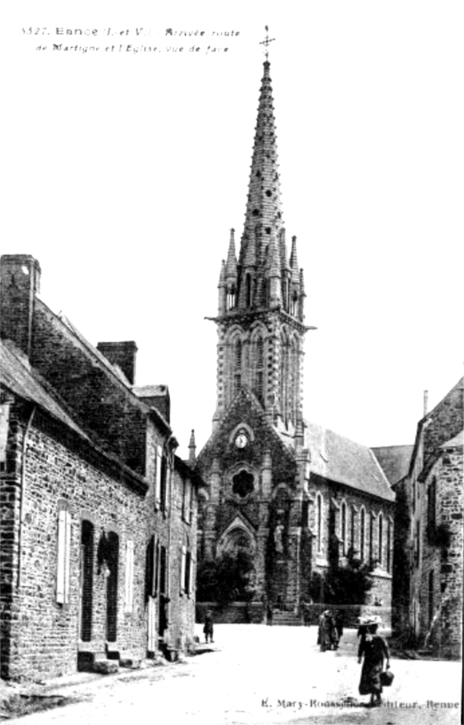 Eglise d'Eanc (Bretagne).