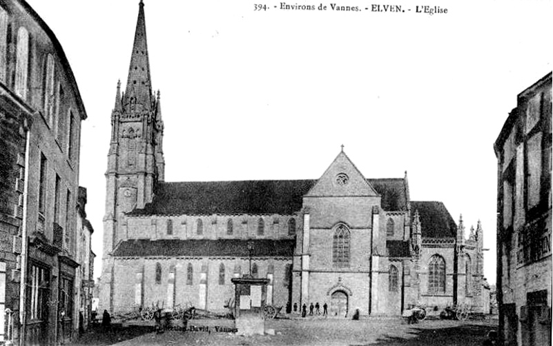 Eglise d'Elven (Bretagne).