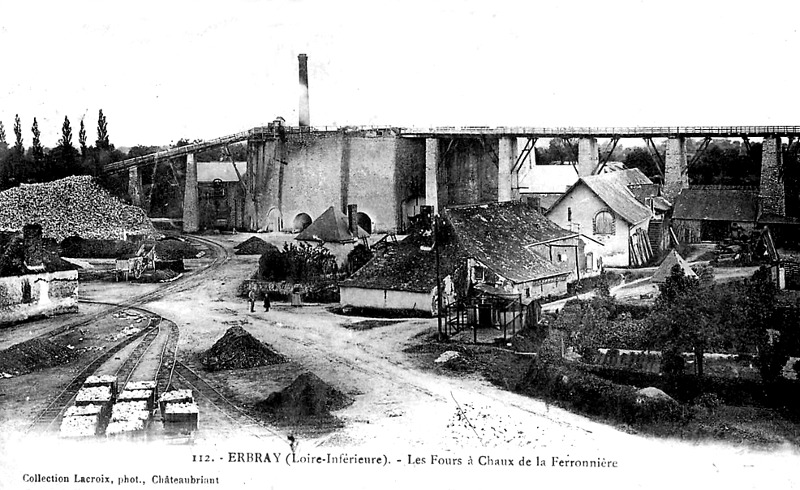 Ville d'Erbray (Bretagne).