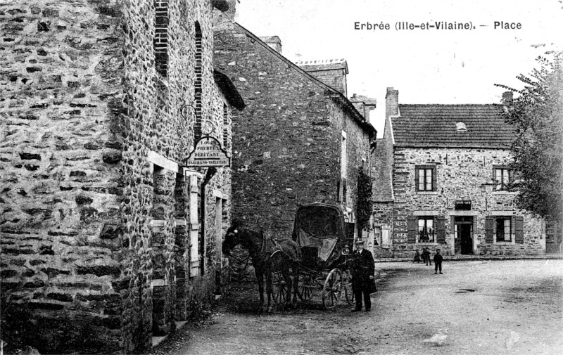 Ville d'Erbre (Bretagne).