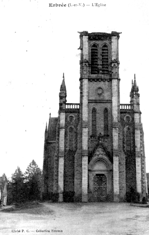 Eglise d'Erbre (Bretagne).