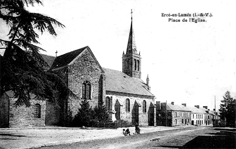 Eglise d'Erc-en-Lame (Bretagne).
