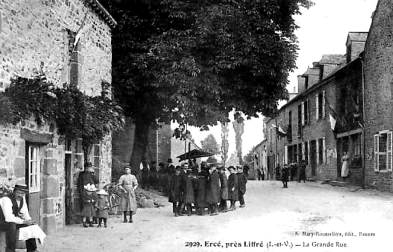 Ville d'Erc-en-Lame (Bretagne).