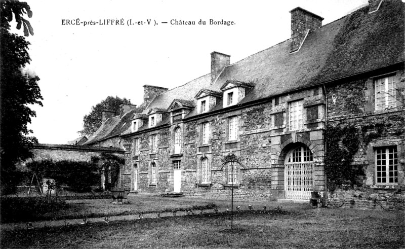 Chteau du Bordage  Erc-prs-Liffr (Bretagne).