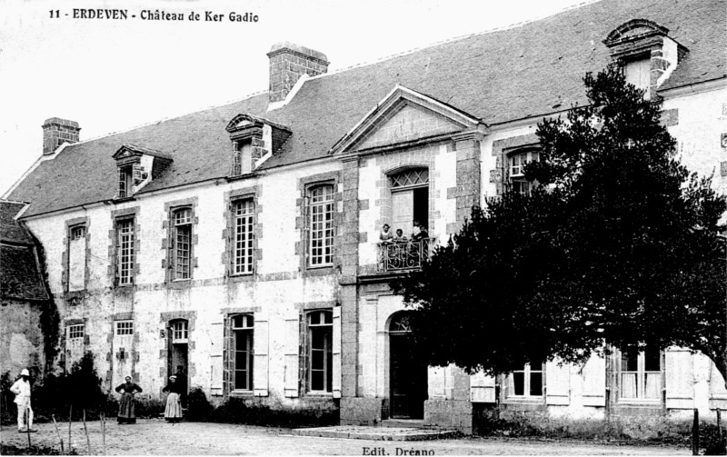 Chteau d'Erdeven (Bretagne).