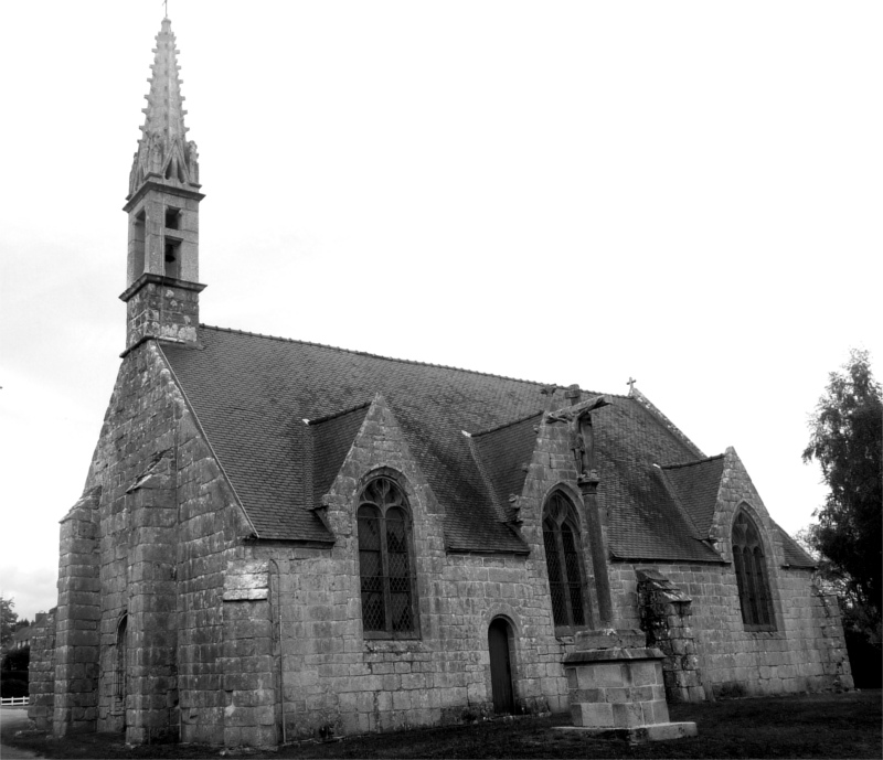 Chapelle Saint-Gunol d'Ergu-Gabric (Bretagne).