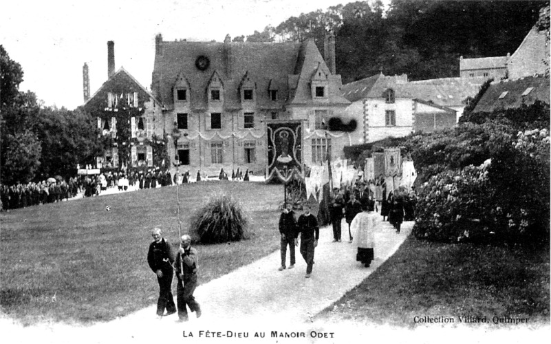 Manoir d'Ergu-Gabric (Bretagne).
