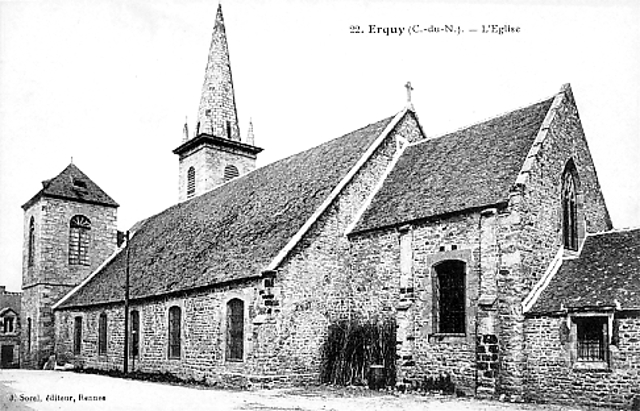 Eglise d'Erquy (Bretagne).
