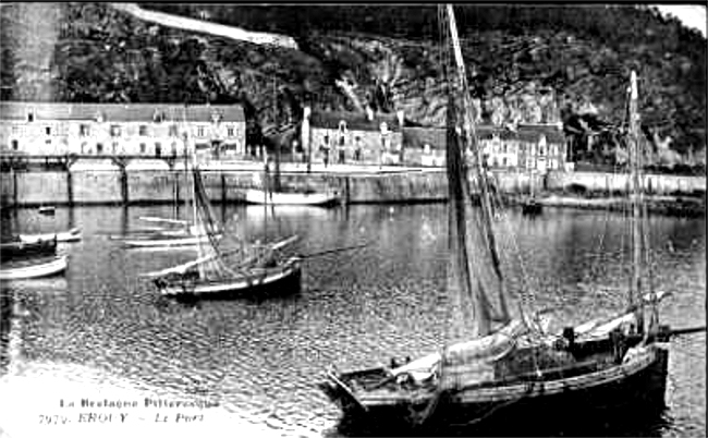 Port d'Erquy (Bretagne).