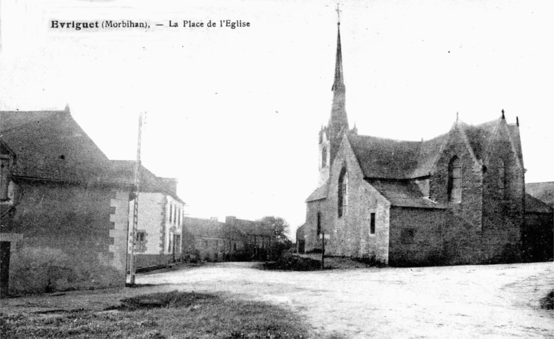 Eglise d'Evriguet (Bretagne).