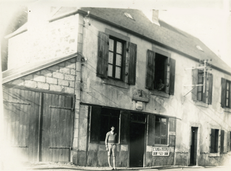 La maison Kerempichon  Saint-Michel-en-Grve en 1931.