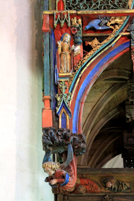 Le Jub de la chapelle Saint-Fiacre du Faout