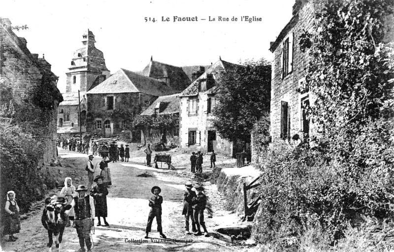 Ville du Faout (Morbihan - Bretagne).