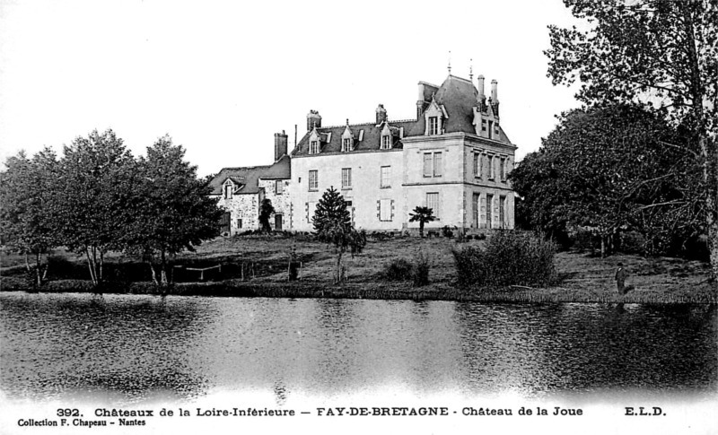 Chteau de La Joue  Fay-de-Bretagne (anciennement en Bretagne).