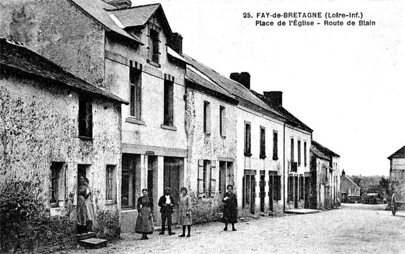 Ville de Fay-de-Bretagne (anciennement en Bretagne).
