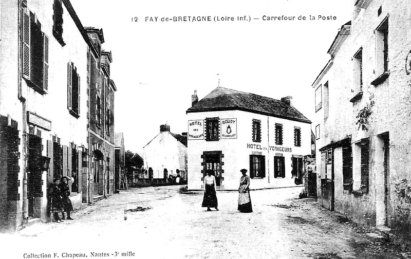 Ville de Fay-de-Bretagne (anciennement en Bretagne).